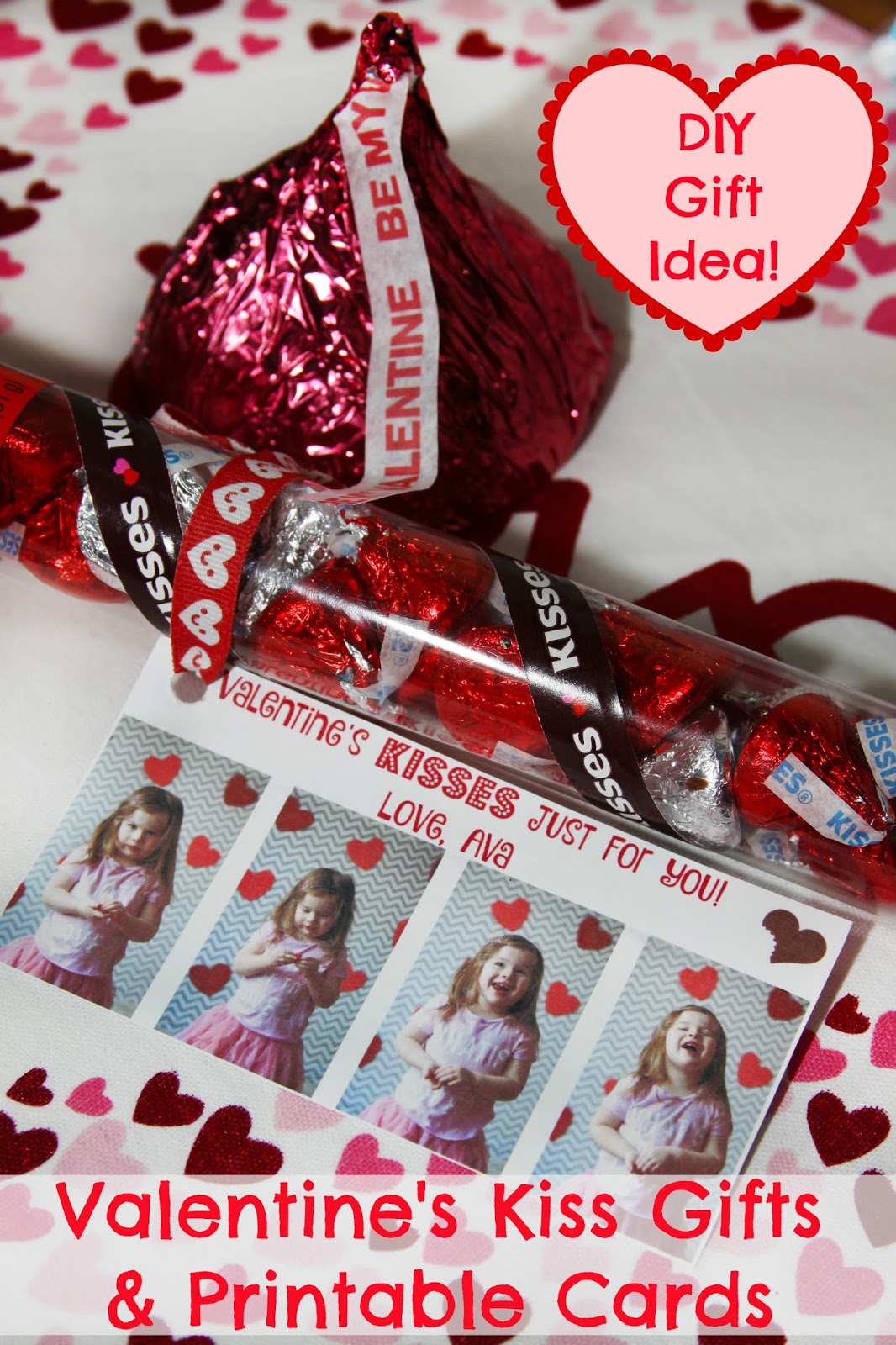 Valentine s Kiss DIY Gifts And Printable Cards For The Love Of Food