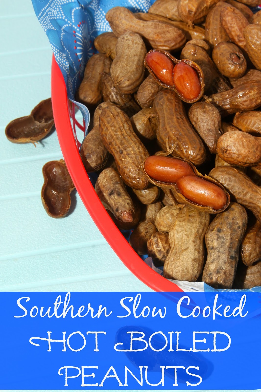 Southern Slow Cooked Hot Boiled Peanuts - For the Love of Food