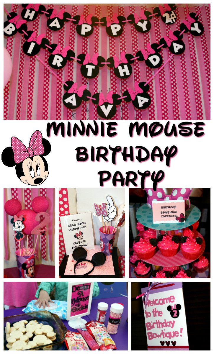 Printable MINNIE MOUSE RED Birthday Welcome Board. Custom Minnie Mouse  Welcome Sign. Digital Minnie Mouse Poster. Minnie Mouse Party Decor 