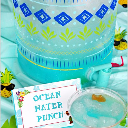 Ocean Water Blue Punch - The Love Nerds