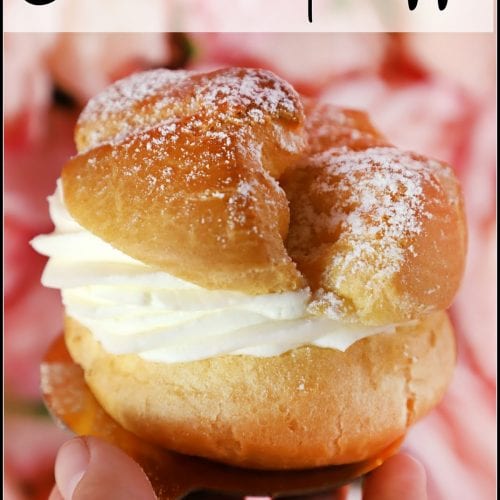 Cream Puffs #SummerDessertWeek - For the Love of Food