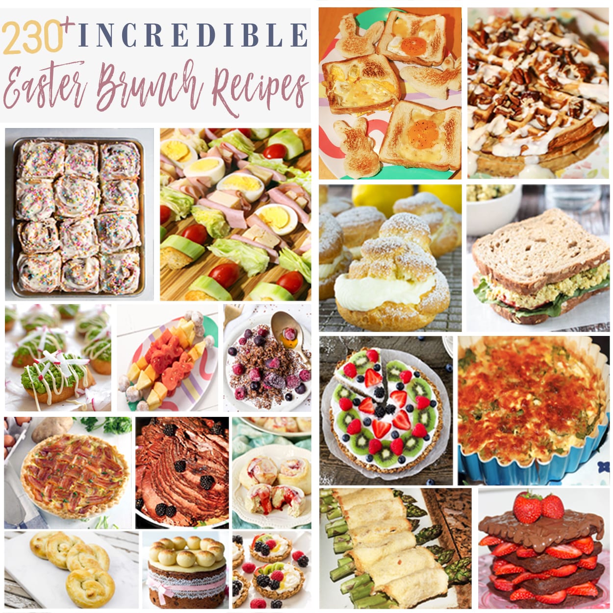 230+ Incredible Easter Brunch Recipes - For the Love of Food