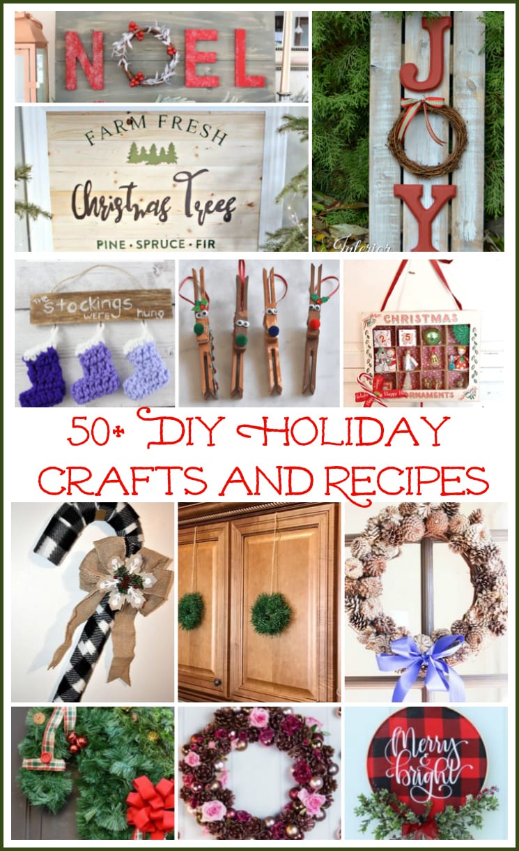 Easy DIY Wood Slice Christmas Tree Sign - Harbour Breeze Home