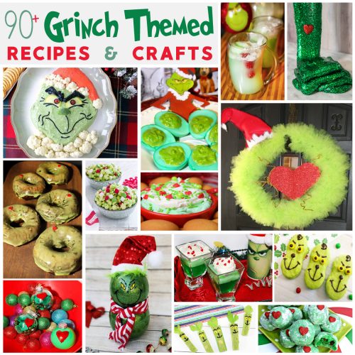 90+ Grinch Themed Recipes and Crafts for the Holidays - For the Love of ...