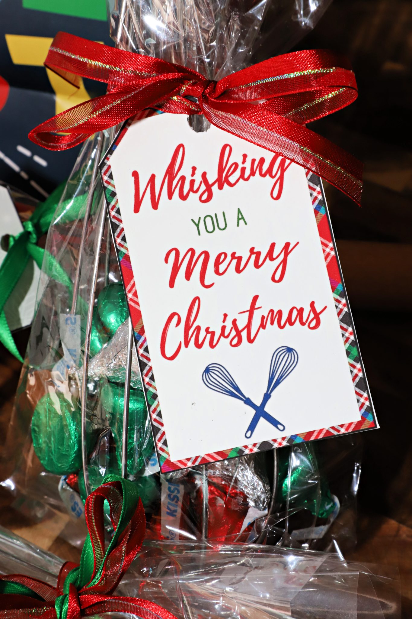 DIY Holiday Whisk Gift Idea + Printable Tags - For the Love of Food