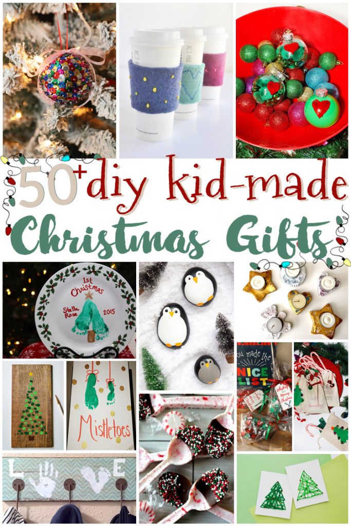 50+ DIY Kid Made Christmas Gifts For the Love of Food