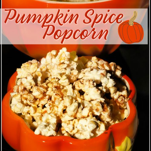 Pumpkin Spice Popcorn - For the Love of Food