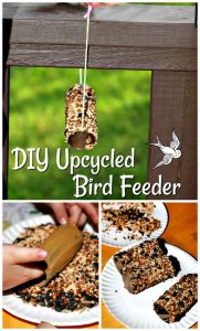 DIY Upcycled Bird Feeder - For the Love of Food