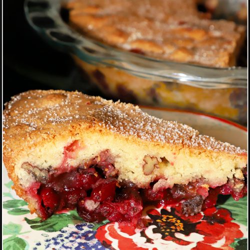 Pioneer Woman's Nantucket Cranberry Pecan Pie - For the Love of Food