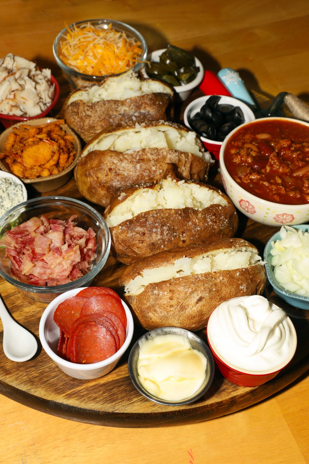 The Ultimate Loaded Baked Potato Board - For the Love of Food