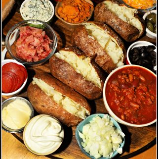 The Ultimate Loaded Baked Potato Board - For the Love of Food