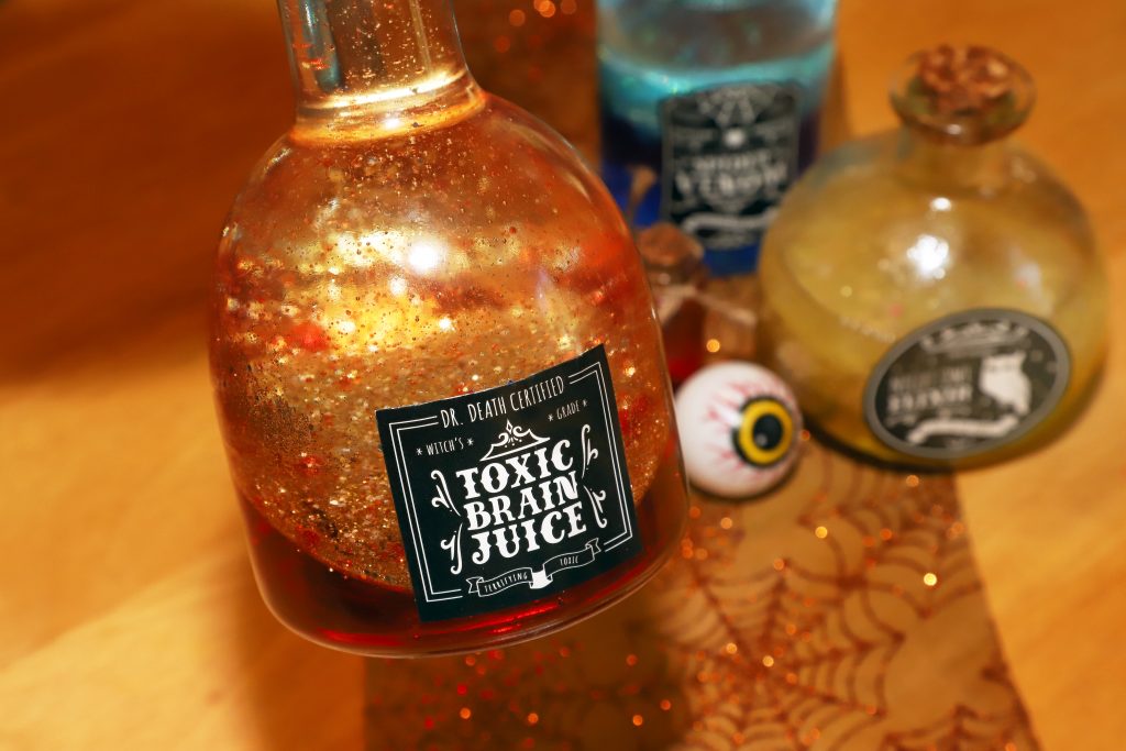 DIY Magic Potion Bottles