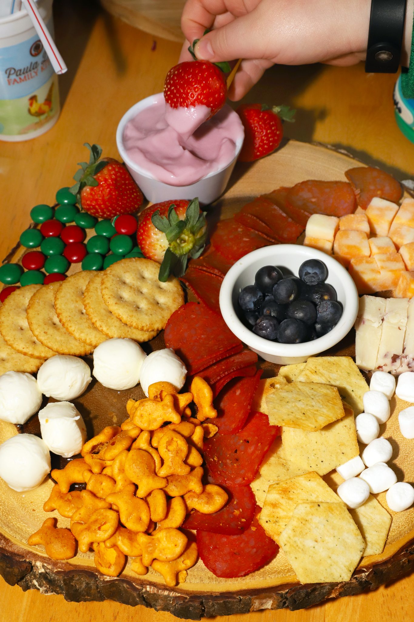 Snow Day Snack Board - For the Love of Food