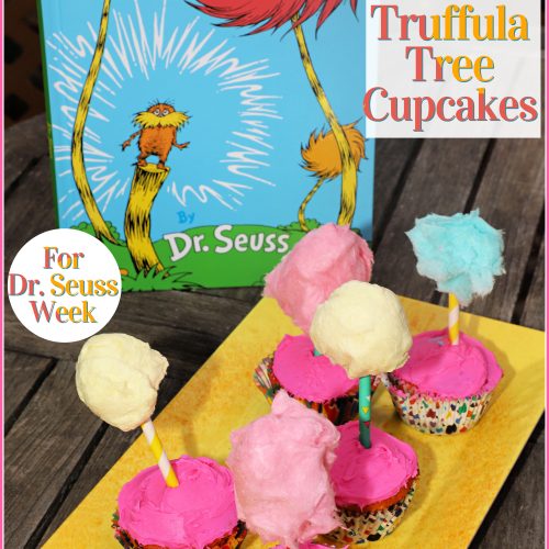 The LORAX Truffula Tree Cupcakes for Dr. Seuss Week! - For the Love of Food