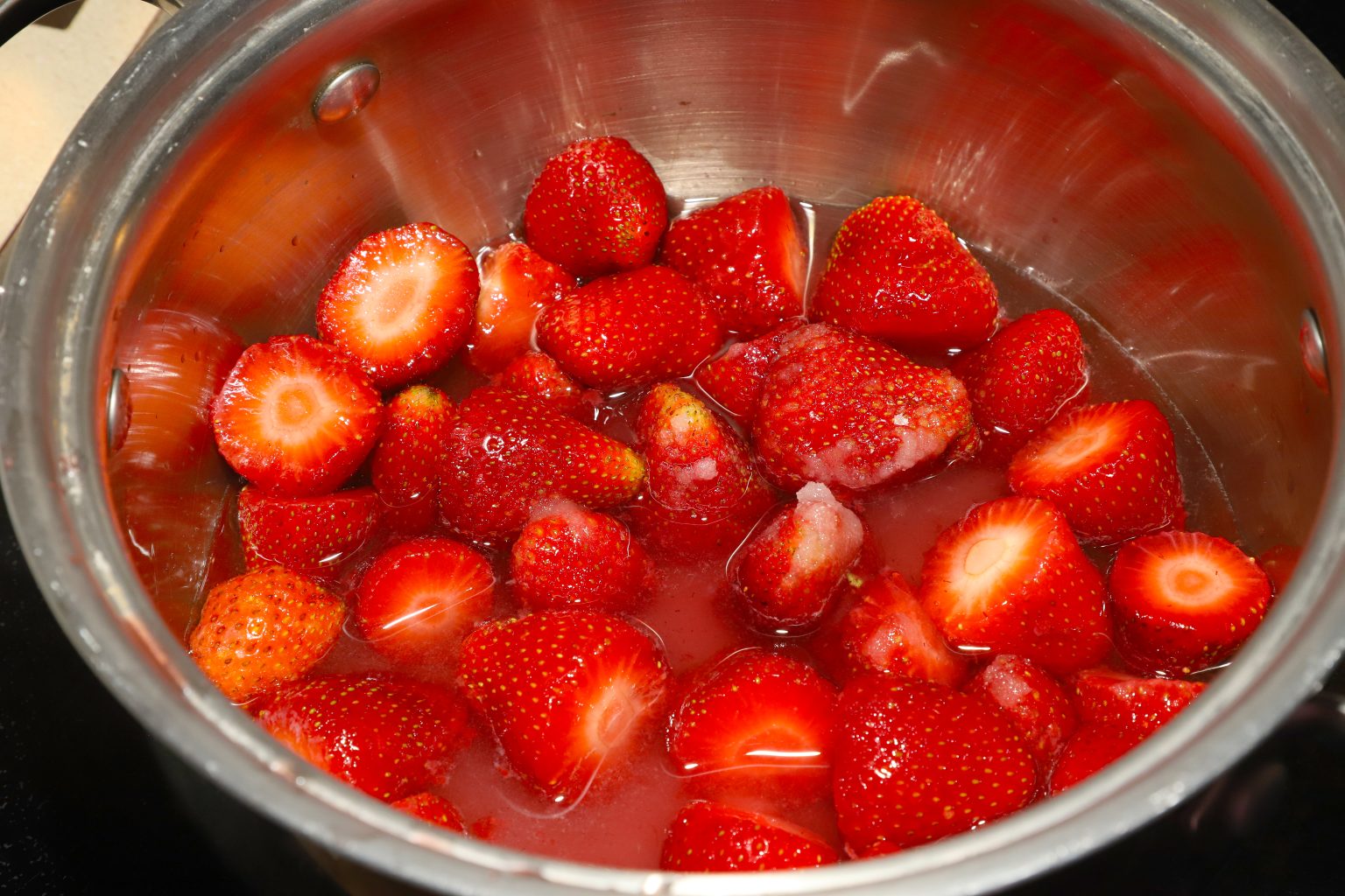 Farm Fresh Strawberry Syrup - For the Love of Food