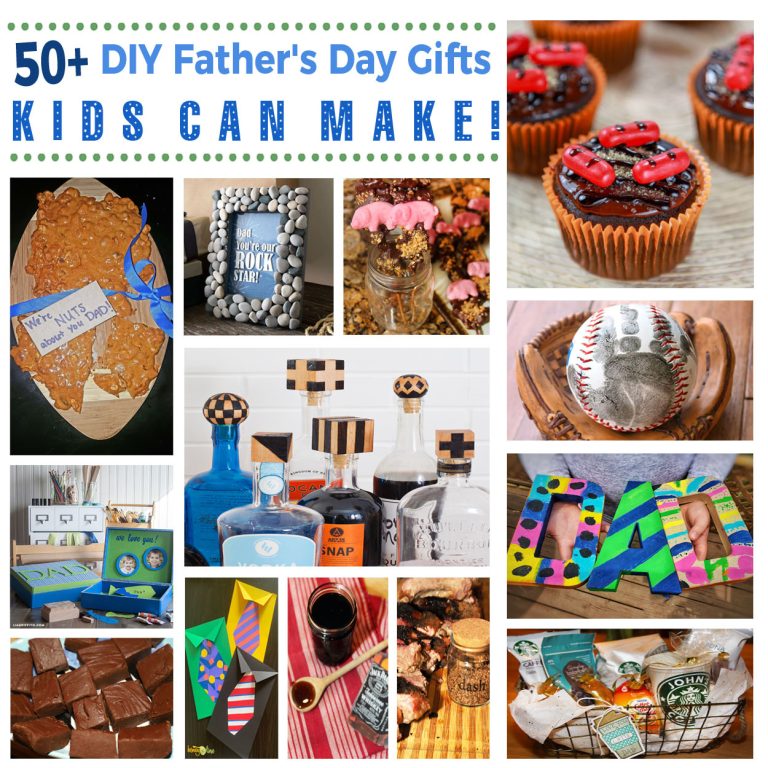 50+ DIY Father's Day Gifts Kids Can Make! - For the Love of Food