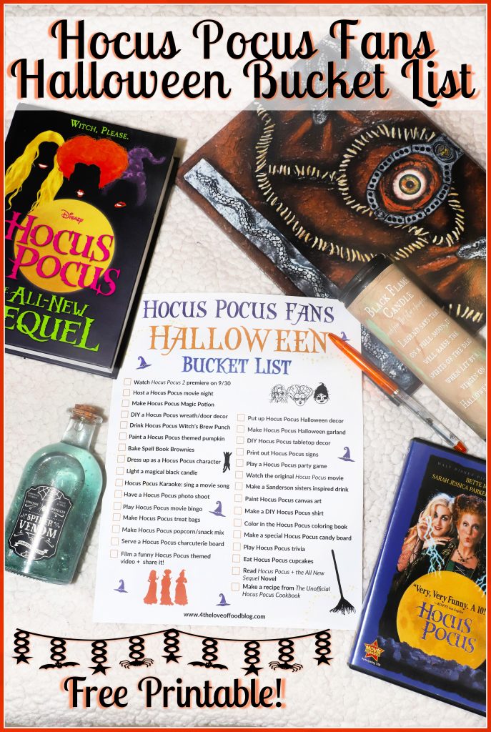 DIY: Hocus Pocus Decorative Halloween Garland – Popcorner Reviews