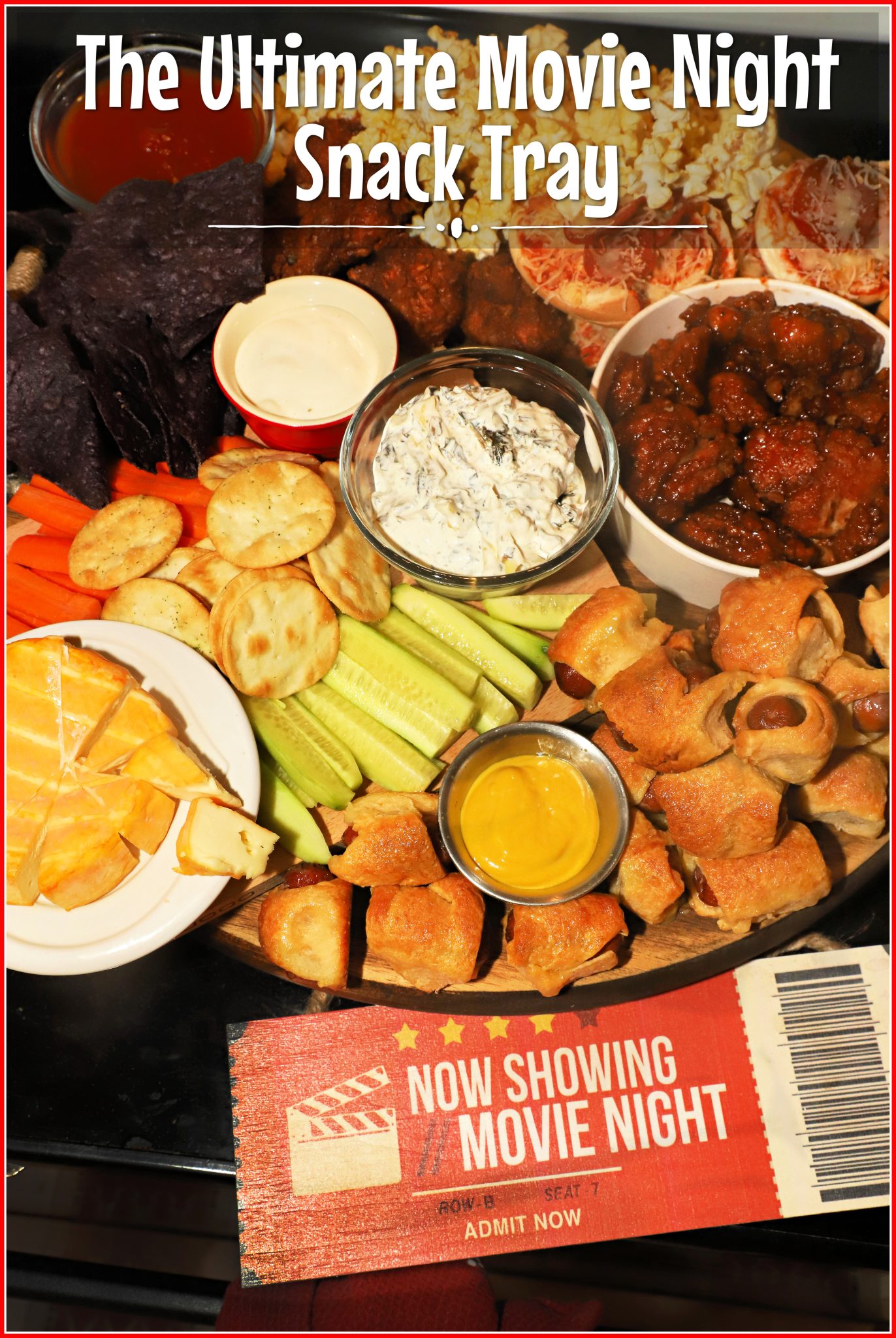 The Ultimate Movie Night Snack Tray - For the Love of Food