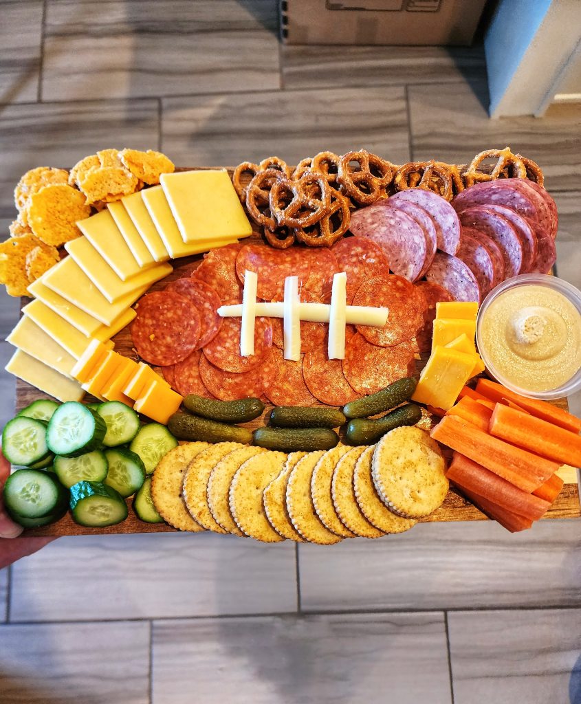 Football Snack Board for the Big Game! - For the Love of Food