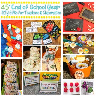 45+ End of School Year DIY Gifts for Teachers and Classmates - For the ...