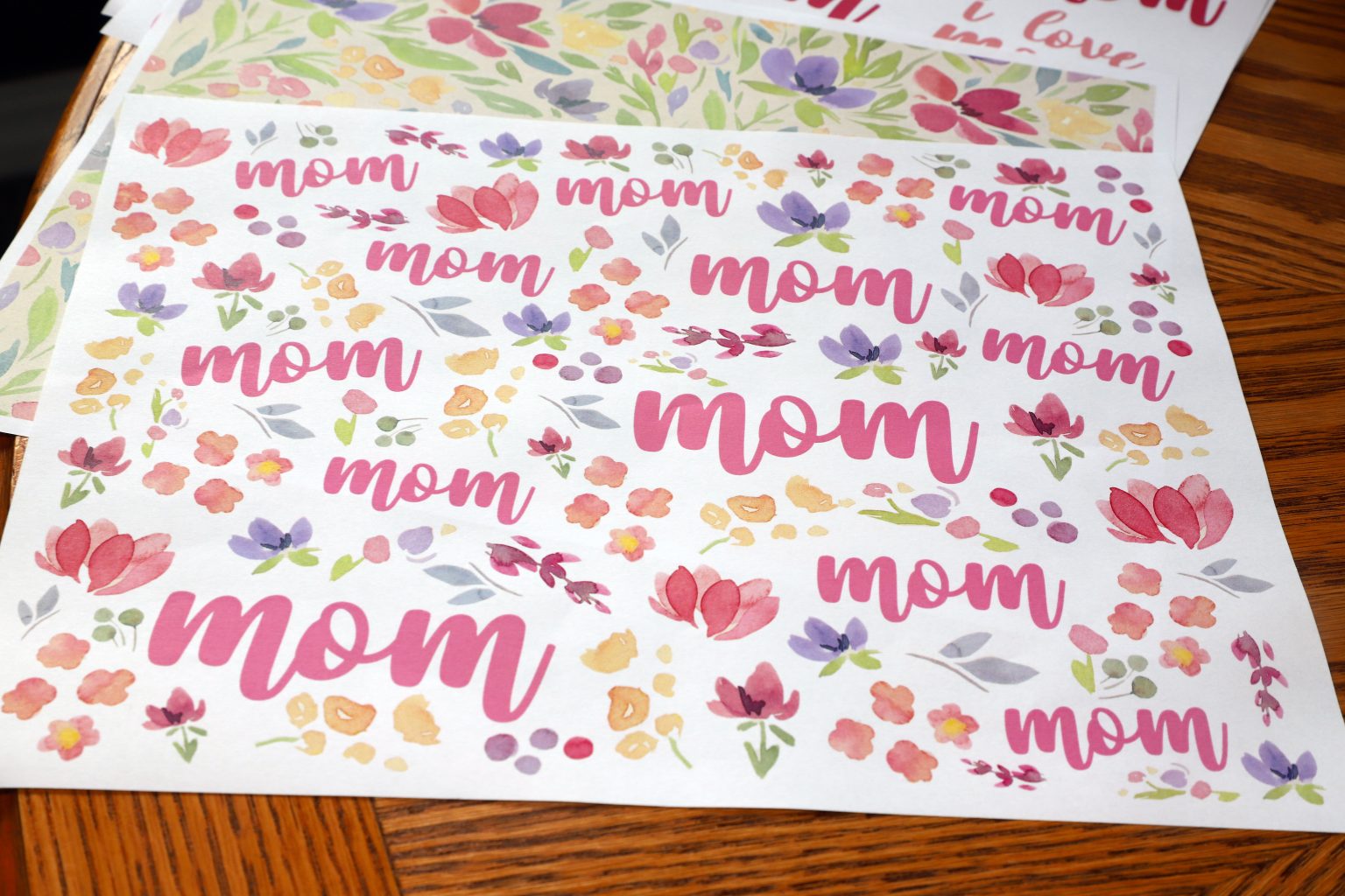 Printable Mothers Day Flower Wrappers For The Love Of Food