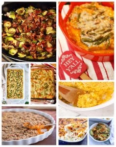 Thanksgiving day meal side dishes