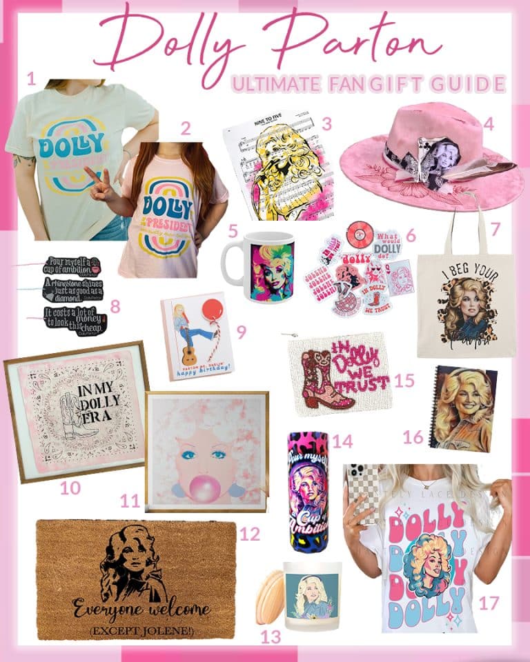 Dolly Parton Ultimate Fan Gift Guide - For the Love of Food